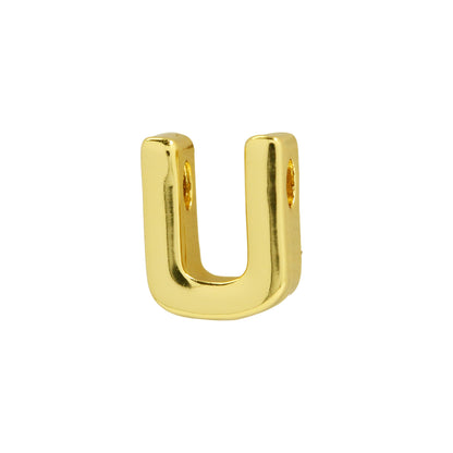 Minimalist Gold Initial Necklace – A-Z Letters