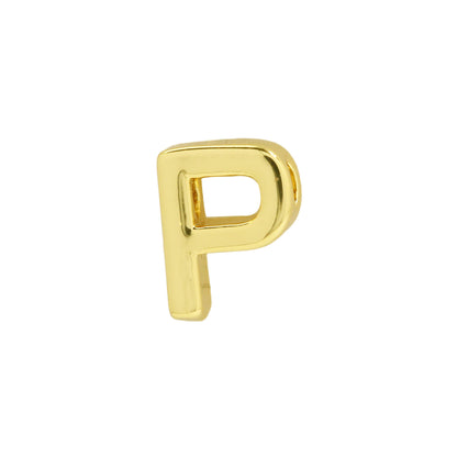 Minimalist Gold Initial Necklace – A-Z Letters