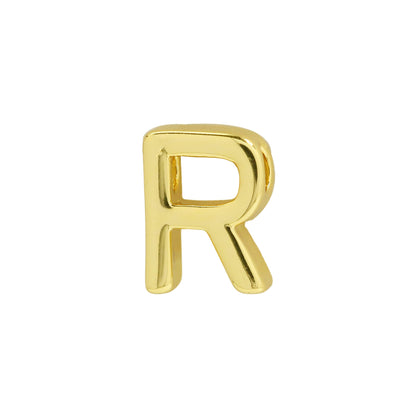 Minimalist Gold Initial Necklace – A-Z Letters