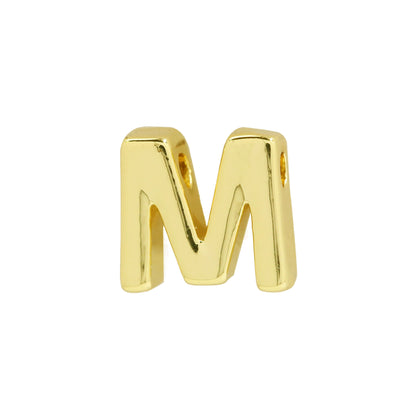 Minimalist Gold Initial Necklace – A-Z Letters