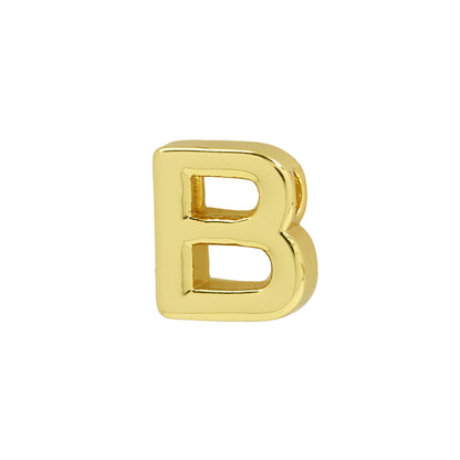 Minimalist Gold Initial Necklace – A-Z Letters