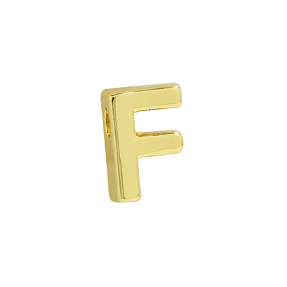 Minimalist Gold Initial Necklace – A-Z Letters
