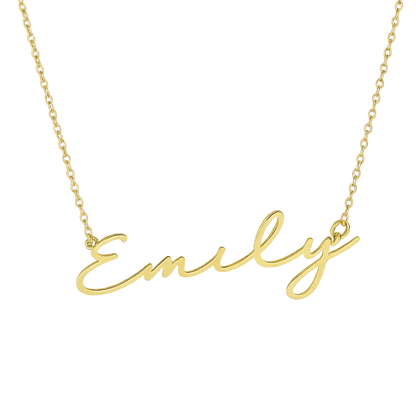 Personalized Scripted Name Necklace