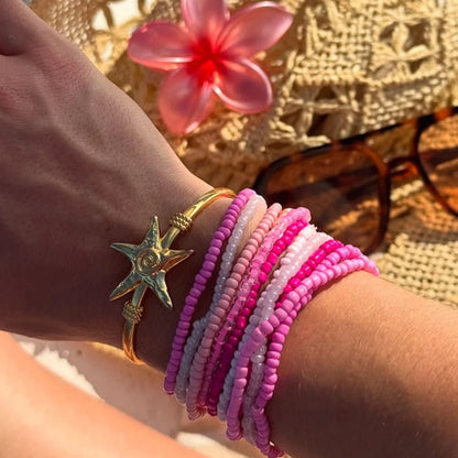 Gold Starfish Statement Bracelet