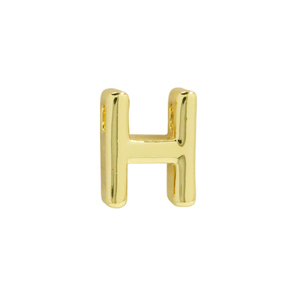 Minimalist Gold Initial Necklace – A-Z Letters